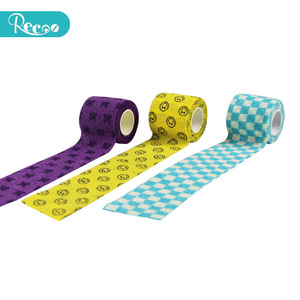 Chine Usine Vente Chaude Médical Élastique Vet wrap Bandage auto-adhésif avec Tissu Non-tissé pour Vétérinaire Animal Chien Cheval - Product Image 2