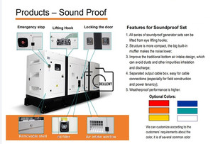 Generadores Diésel Nuevos de 20kw 30kw 40kw de Uso Principal, Generador Cummins Usado de Segunda Mano - Product Image 5