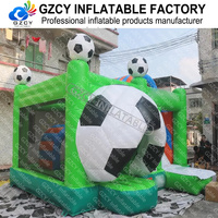 Castillo inflable de tamaño personalizado, fácil instalación, parque infantil hinchable y casa de rebote