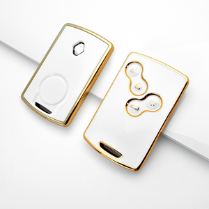 Số lượng lớn mua từ Trung Quốc Bảo vệ đầy đủ cho Renault lưu loát thông minh xe chủ thẻ chìa khóa Bìa vỏ vỏ keyholders cho nam giới - Product Image 4