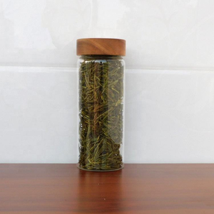 Pote de Vidro Borossilicato Artesanal Hermético com Tampa de Madeira de Acácia, Várias Especificações (335, 580, 800ml) - Product Image 6