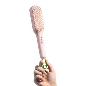 Pettine <span class=keywords><strong>Autopulente</strong></span> per Capelli da Donna Strumento per Styling da Salone Pettine Telescopico Compatto a Estrazione Singola Bianco Rosa Blu <span class=keywords><strong>Spazzola</strong></span> Portatile per Massaggio del Cuoio Capelluto - Product Image 5