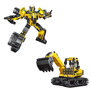 Vente chaude Enfants Éducatif Robot Voiture <span class=keywords><strong>Jouet</strong></span> Changeable <span class=keywords><strong>Transformer</strong></span> Robot Jouets Déformation Robot Jouets Éducatifs pour enfants 2 EN 1 - Product Image 1