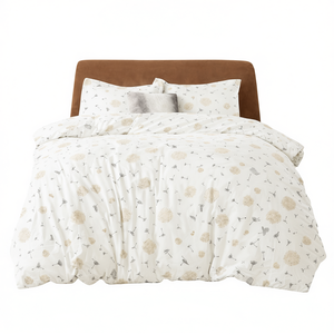 Juego de Ropa de Cama Dandelion Wish 2073, Juego de Ropa de Cama de Algodón Floral, Suave y Ligero, Proveedor OEM de Textiles para el Hogar - Product Image 2