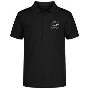 Personalizado 100% algodón hombres Golf para camisetas de polo diseño exclusivo transpirable poliéster tejido sólido impreso bordado mujeres - Product Image 1