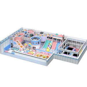 Piscine à balles intérieure pour enfants Équipement de <span class=keywords><strong>jeu</strong></span> souple Bassin à balles pour bébés et petits parcs de jeux pour enfants roses - Product Image 2
