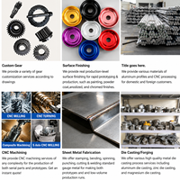 Kit de pièces métalliques non standard OEM usinées CNC avec service d'électroérosion à fil – Composants de précision en aluminium, acier et cuivre