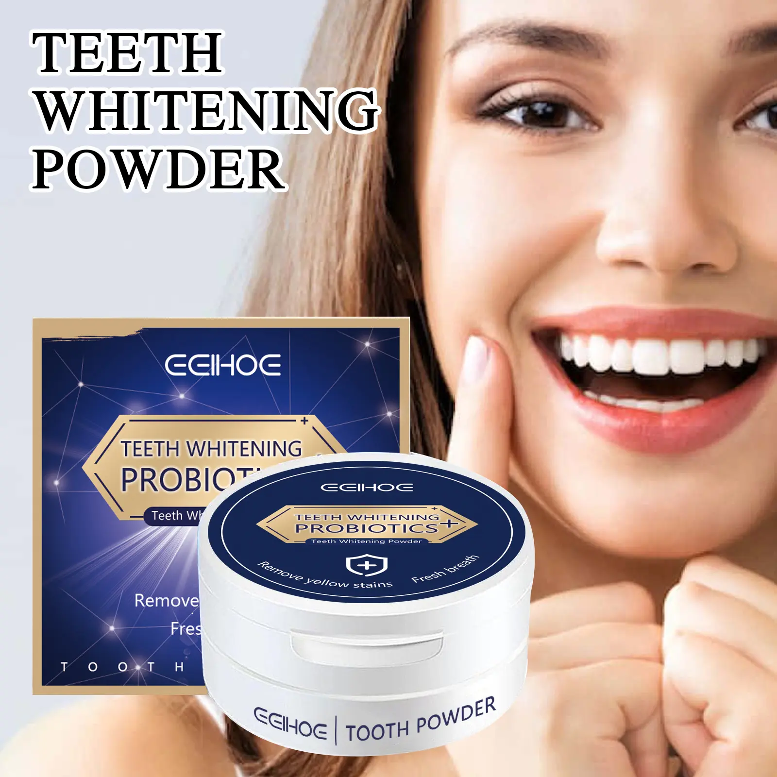 Großhandel Bestseller Professional Dental Custom Brand Zahn pulver Formel Zahn aufhellung pulver