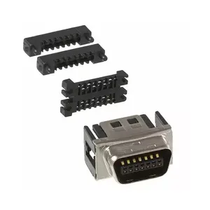 One Stop Kitting Service DX30AM-14P 14 Position Center Strip Contacts Plug DX30AM14P DXM Connector Free Hanging In-Line