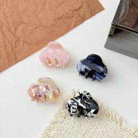 Nouvelle Pince à Cheveux et Coiffeur en Acétate Faits Main, Géométriques, Colorés, Inspirés de la Corée, en Forme de Nuage, pour Femme