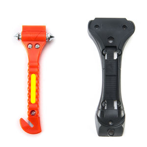 Cortador de selim de emergência 3 em 1, luz disjuntora fita reflexiva ônibus ferramenta de escapamento de carro martelo de segurança - Product Image 4