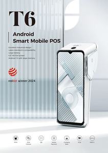 T6D Wireless <span class=keywords><strong>Mobile</strong></span> Android POS sistema <span class=keywords><strong>PDA</strong></span> con stampante termica 1D 2D QR Scanner di codici a barre 6.5 pollici <span class=keywords><strong>Touch</strong></span> Screen - Product Image 6