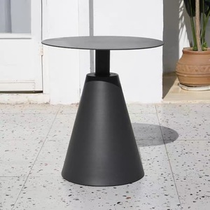 Modern Weather-resistant Teak <b>Outdoor</b> <b>Side</b> <b>Table</b> Set for Hotel Garden Poolside Villa hotel Patio Use - Product Image 4