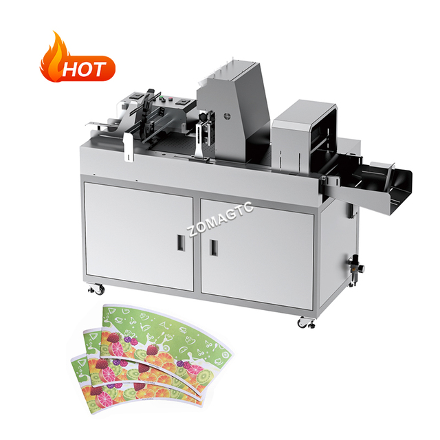 One Pass Printer Inkjet UV Flatbed Single Pass Printer Kraft Paper Bag Carton Coffee Milk Tea Paper Cup Fan Printing Machine