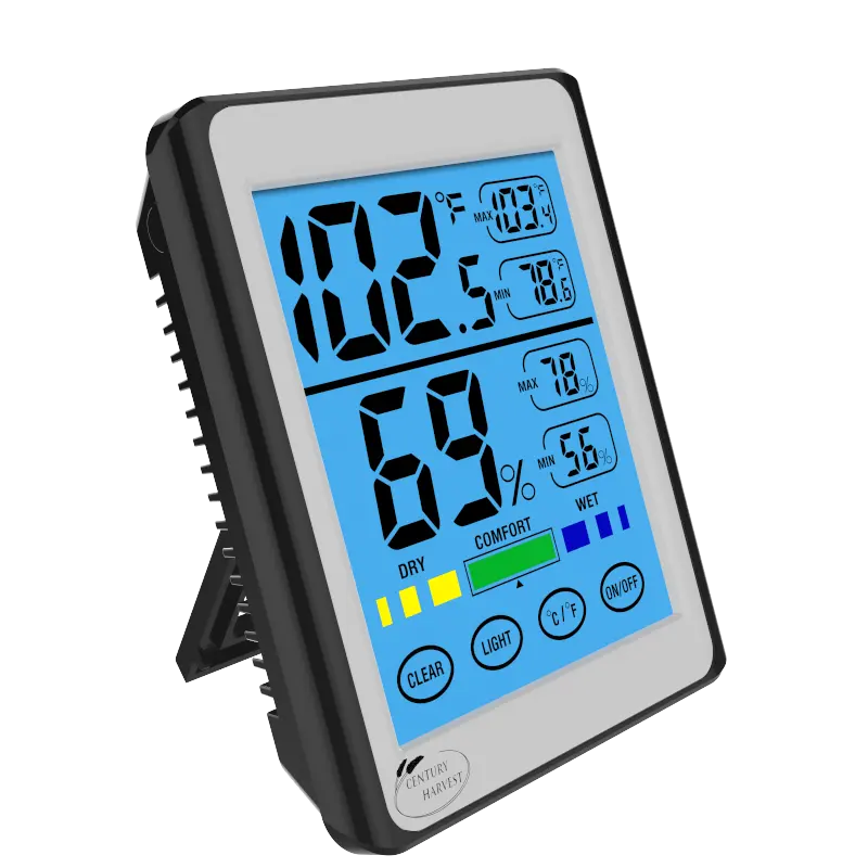 CH-914 Best selling products insert type indoor thermometer hygrometer with max&min temperature and humidity