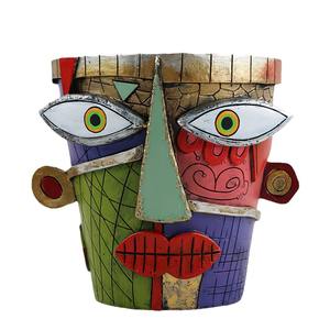 Maceta moderna de <span class=keywords><strong>cara</strong></span> abstracta con acabado esmaltado nuevo diseño creativo de <span class=keywords><strong>Picasso</strong></span> para el jardín del hogar para la decoración de escritorio - Product Image 5