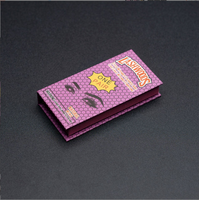 Boîtes d'Emballage pour Cils en Carton Rigide avec Logo Personnalisé, Rose Vison 3D, Vide, Matériaux Recyclés, Laminage Brillant