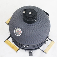 Barbecue Kamado en céramique de 13 pouces de haute qualité, personnalisable, avec plusieurs modes de cuisson, pour patio, mini barbecue au charbon de bois, vente en gros OEM