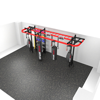 Equipo de entrenamiento multifuncional, equipo de Fitness Xtc Hiit Studio Rig