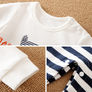 Ropa para Recién Nacidos, Mono de Manga Larga con Estampado de Dinosaurios para Otoño e Invierno, Traje de Gateo para Bebés - Product Image 5