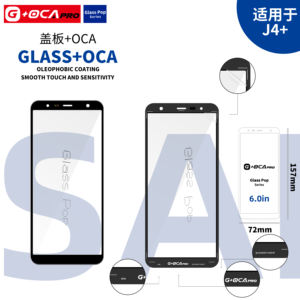 Cristal frontal para teléfono móvil Samsung J4 + J6 J6 + <span class=keywords><strong>J8</strong></span>, cristal de pantalla exterior con XUANHOU OCA, reemplazo de película de pegamento, venta al por mayor, G + Oca - Product Image 2