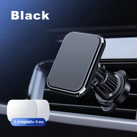 Support magnétique pour voiture à rotation à 360 degrés, support universel magnétique pour téléphone, support de charge et supports pour grille d'aération