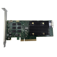 Controller RAID Interno LSI MegaRAID 9560-8i a 8 Porte, PCIe Gen4 Tri-Mode SAS SATA NVMe 12Gbps, Adattatore di Archiviazione per Server