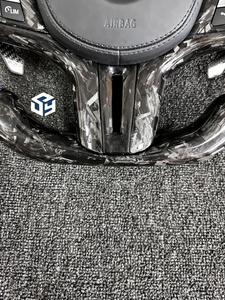 Personalizado para las Series 3 y 4, Clase C 320i 325i <span class=keywords><strong>330i</strong></span> 2019-2023, Volante de Cuero y Fibra de Carbono - Product Image 5