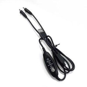 Venta directa de fábrica de ventiladores de aire acondicionado, accesorios de ropa, cable USB de control de tres velocidades - Product Image 5