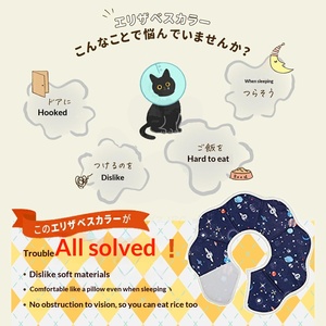 Collar Isabelino WISSUA Ligero, Transpirable, Suave y Bonito para el Cuidado <span class=keywords><strong>de</strong></span> Lesiones, Prevención <span class=keywords><strong>de</strong></span> Arañazos y Cuidado Postoperatorio para Gatos y Perros Pequeños - Product Image 4