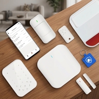 Système Wifi mobile LHD8100, système d'alarme anti-intrusion domestique basé sur GSM, ensemble complet de sécurité, système d'alarme anti-vol pour entrepôt