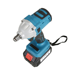 Llave eléctrica de grado industrial de 21V, destornillador de impacto sin escobillas alimentado por batería con capacidad de carga para bricolaje - Product Image 2