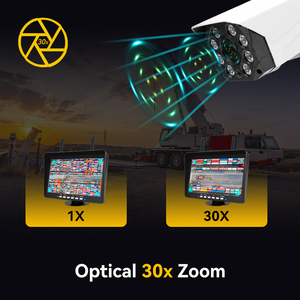 Sistema de Cámara Inalámbrica para Grúa con Zoom Óptico 30X, Antena Doble, Visión Nocturna IR, Impermeable, Monitor Inalámbrico de 10 Pulgadas para Grúa Torre - Product Image 4