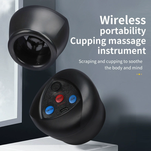 Mesin bekam instrumen listrik Gua Sha jenis tombol tekan merah atau putih warna dapat disesuaikan Logo dan kemasan - Product Image 3