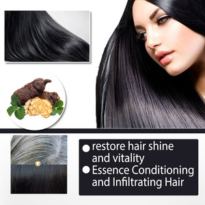 Champú para tratamiento de pérdida de cabello de alta calidad, cuidado de jengibre, crecimiento del cabello, antipérdida de cabello, champú dañado shouwu a base de hierbas para mujeres - Product Image 5