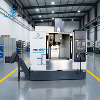 Centre d'usinage vertical CNC 3 axes haute précision VMC850 pour fraisage, perçage et taraudage de métaux