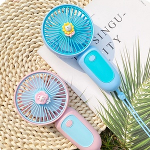 Creative Ultra-Quiet Convenient High Quality for Students Office Workers Cute Small Cooling <b>Mini</b> Wind Power Portable Fan - Product Image 1