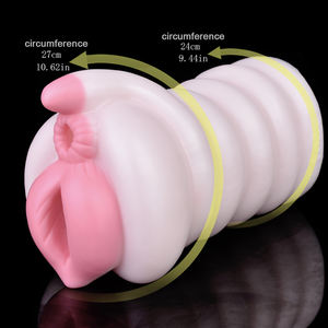 Masturbateur en silicone rose en forme de fesses de <span class=keywords><strong>cochon</strong></span>, simulation de vagin, insertion, massage de la prostate, jouet de masturbation masculin, produit sexuel pour adultes, vente en gros - Product Image 1