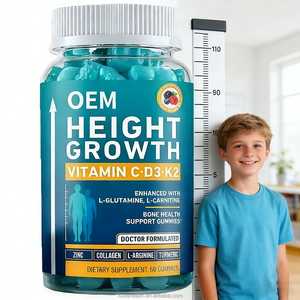 วิตามินเสริมเพิ่มความสูงขั้นสูงชนิดกัมมี่ | ผลิตภัณฑ์เพิ่มความสูงสูตรเข้มข้นผสมแคลเซียมและวิตามินดี3เพื่อการเจริญเติบโตทางความสูง - Product Image 3