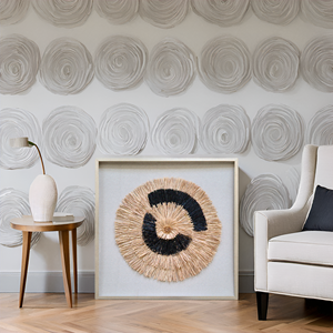 Herbe rurale matériau respectueux de l'environnement cadre mur artistique boîte d'ombre bande décorative avant <span class=keywords><strong>art</strong></span> mural en plastique - Product Image 3