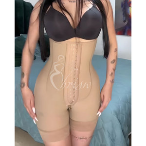 Sin Mangas <span class=keywords><strong>Pecho</strong></span> Abierto Adelgazante Ajuste Body Shaper Tamaño <span class=keywords><strong>Grande</strong></span> Posparto A Body Cuatro Botones Sl Ropa Interior Mujer Verano - Product Image 5
