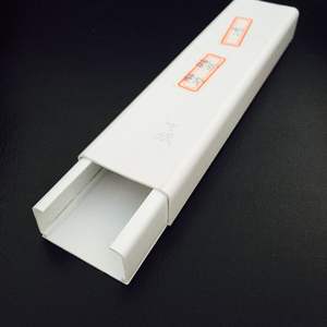 Venta al por mayor de vinilo de PVC sólido cubierta de cable de canal de pared de plástico - Product Image 5