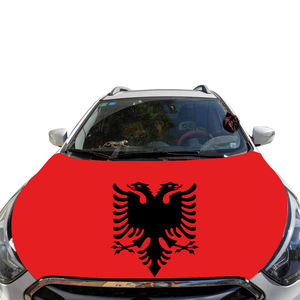 Housse de capot de voiture en spandex, drapeau personnalisé imprimé - Product Image 1