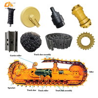 Chaîne de chenilles pour excavatrice JCB JS200 JS200LC JCB215 JS220, maillon de chenille JS140, groupe de chenilles JCB 305