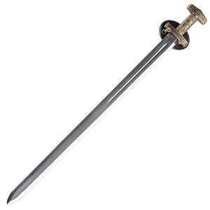 HESPER 94cm Histoire médiévale d'Europe du Nord Poli miroir Lame en acier 440ss Alliage de zinc Acier véritable Viking Nordique Non-fonctionnel - Product Image 6