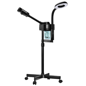 Nouveau style 2025 : Appareil de soin du visage 2-en-1 ABS pour spa, pulvérisateur d'eau pour salon de beauté avec lampe loupe intégrée - Product Image 6