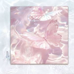 Glitter Butterfly Design Cute Colorful Adhesive <b>Memo</b> <b>Pads</b> Sticky Notes Creative Office School Stationery Reminder - Product Image 5