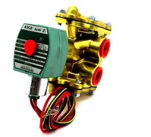 Vanne solénoïde normalement fermée 8316G064 3/2, 1/2" NPT, corps en laiton, 3,2 CV, haut débit pour le contrôle de l'air/de l'eau/des gaz inerts - Product Image 6