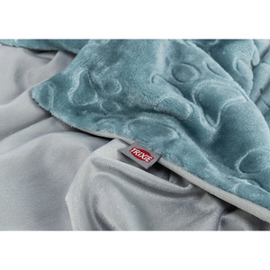 Couverture Douce en Peluche pour Animaux de Compagnie 150 x 100 cm Bleu Gris Motif Patte Confortable et Chaude pour Chiens et Chats - Product Image 3