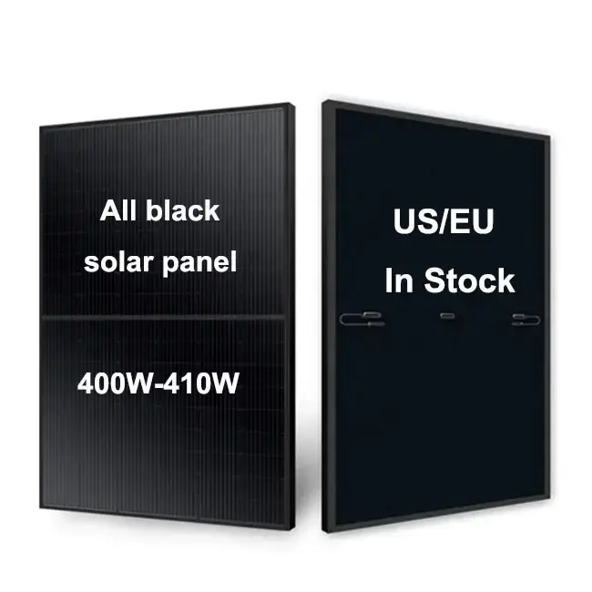 500w 550w n-Typ 600w PV-Modul Schwarzer Rahmen Doppel glas 182mm Halb zellen Dachs ystem Tier 1 Mono Solar Panels